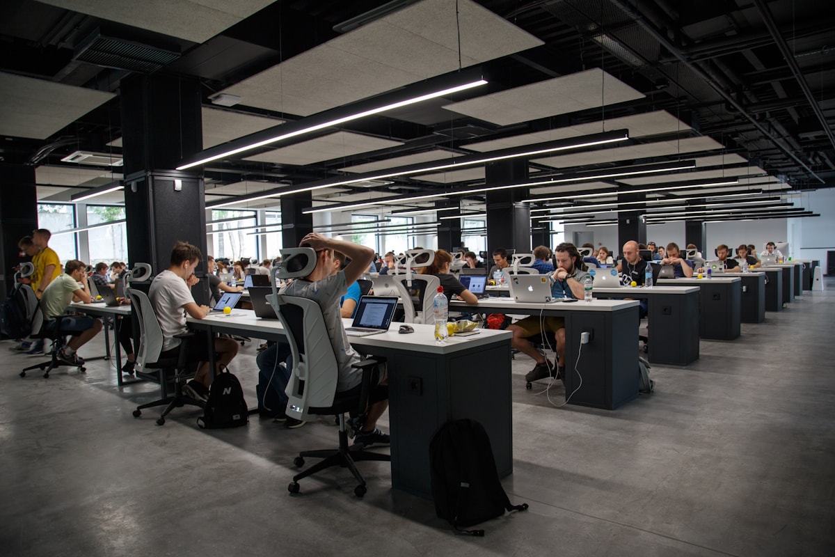 Tech lab workspace